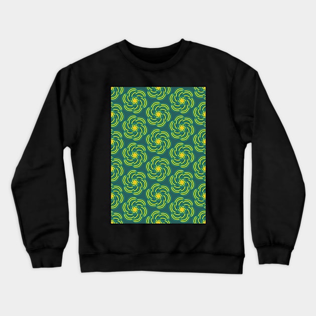 Neon Blooms Crewneck Sweatshirt by AmyMinori